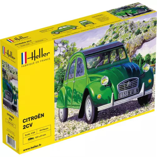 Heller Verte Citroën 2 Cv - Image 2