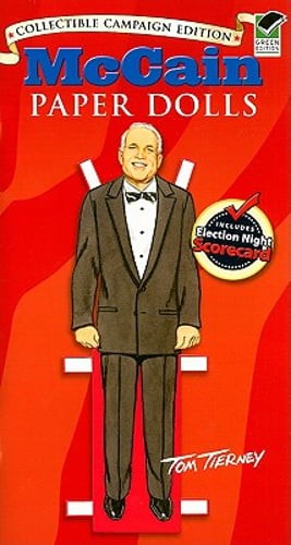 McCain Paper Dolls by Tom Tierney: Used