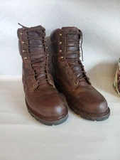 Chippewa Men's Boots 11EEE Logger Steel Toe Laces 3M 400g Insulated EUC