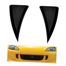 2 PCS Halloween Decoration Car Teeth, 3D Vampire Fangs Teeth Funny Bumper Black