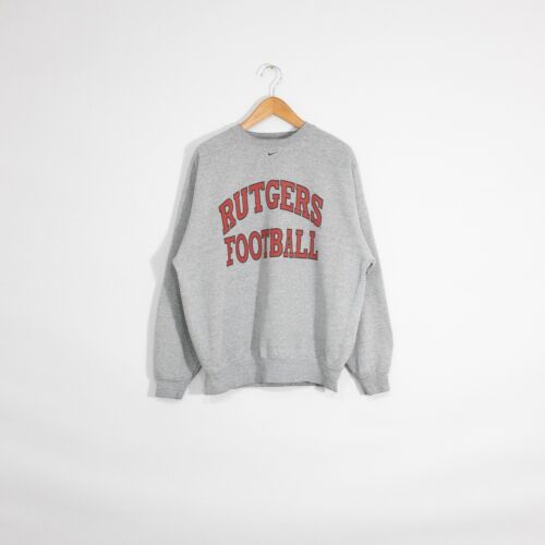 Vintage Nike Rutgers Football Sweatshirt Large - U