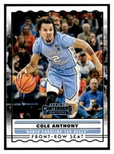2020-21 Panini Contenders Draft Picks Front-Row Seats Green Cole Anthony INSERT
