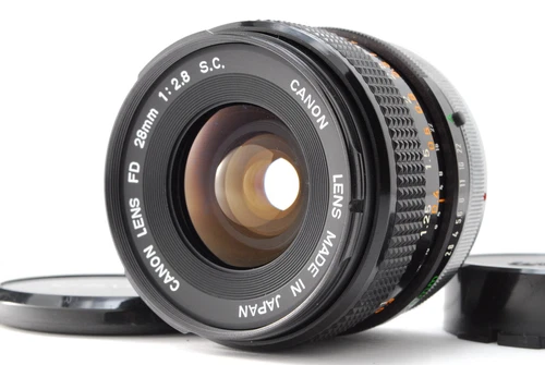[MINT] Canon FD 28mm f/2.8 SC S.C. MF Wide Angle Lens From JAPAN