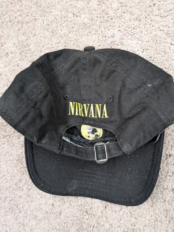 Sombrero Concept One Nirvana Smile para Hombre Talla Única Negro Ajustable Correa De Colección Foto 2 de 4