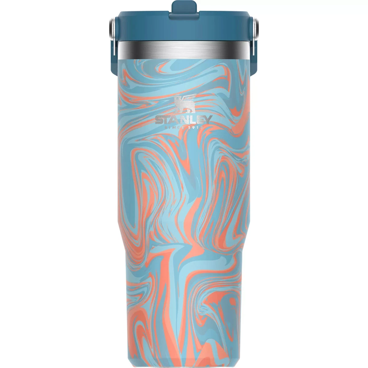 The IceFlow Flip Straw Tumbler, 30 OZ, Insulated Water