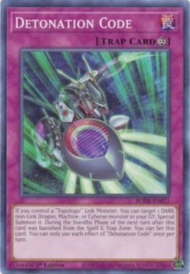 3 x Detonation Code (BODE-EN071) - Common - 1st Edition