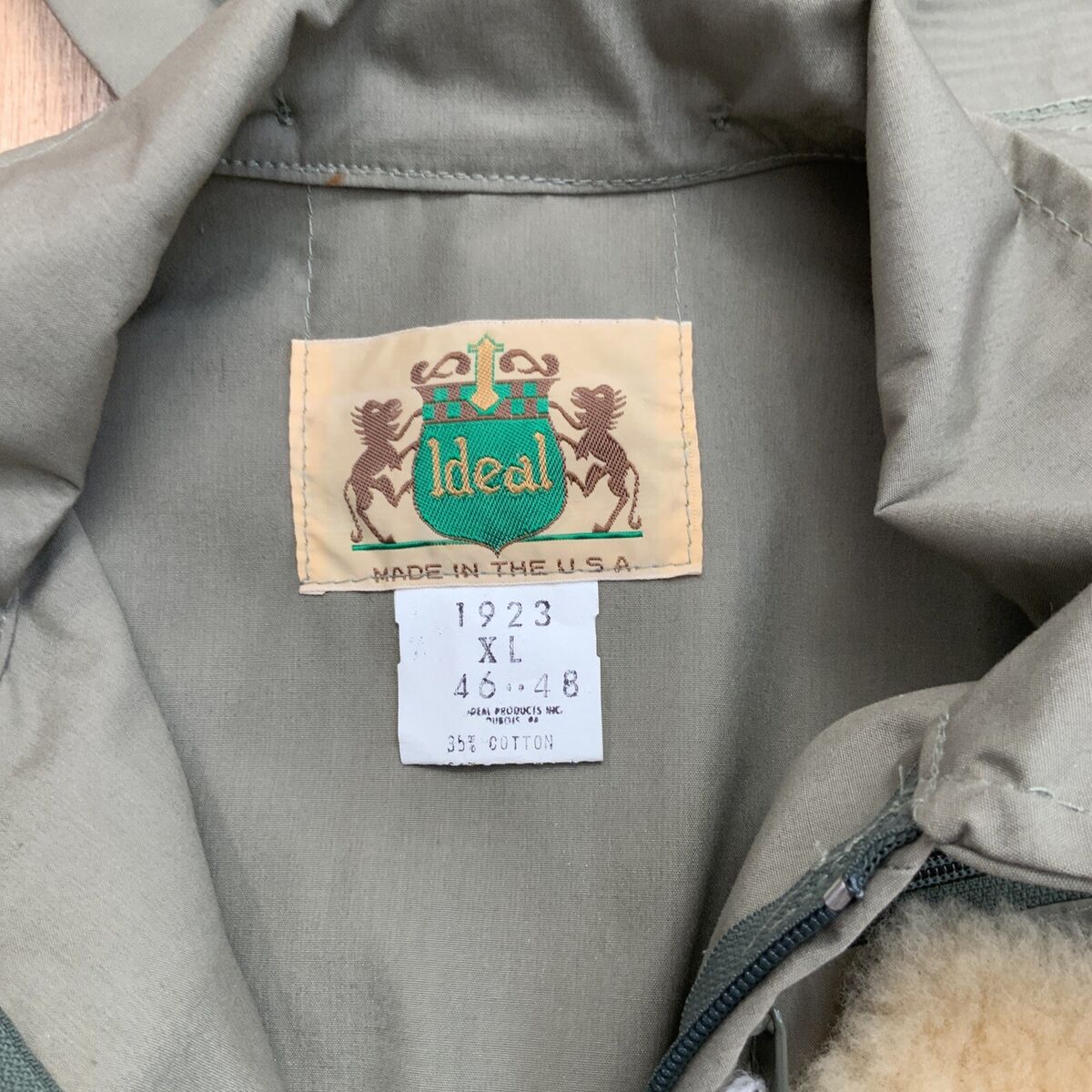 NWT Vintage 1960's/70's Ideal Cropped Fishing Jacket Hooded NWT Vintage 1960's/70's Ideal Cropped Fishing Jacket Hooded