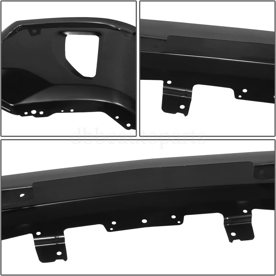 Front Bumper Face Bar No PDC Hole Black Fit For 2016-2019Silverado 1500 Foto 4 de 4