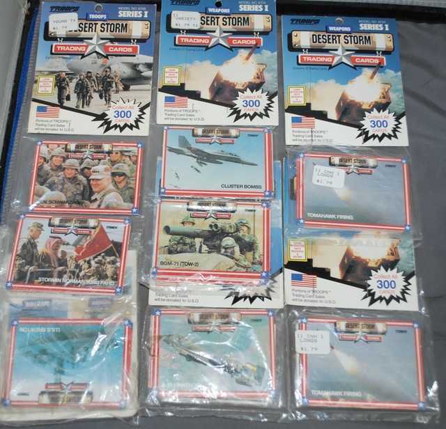 Desert Storm Series 1 Complete NEW Trading Cards TROOPS 60 Cards eBay