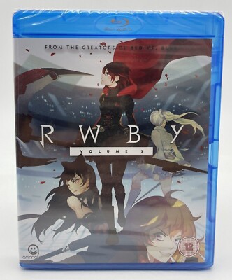 RWBY: Volume 2 / 3 / 4 / 5 (Blu-ray) Anime Series Ruby Rose