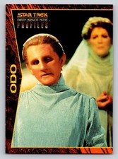 Trade Card Sky Box 1997 Star Trek Deep Space Nine Profiles #43 Constable Odo