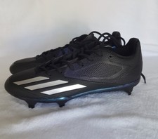 Adidas Adizero Afterburner 3 Xenon Baseball Cleats Black Silver B42903 Size 8