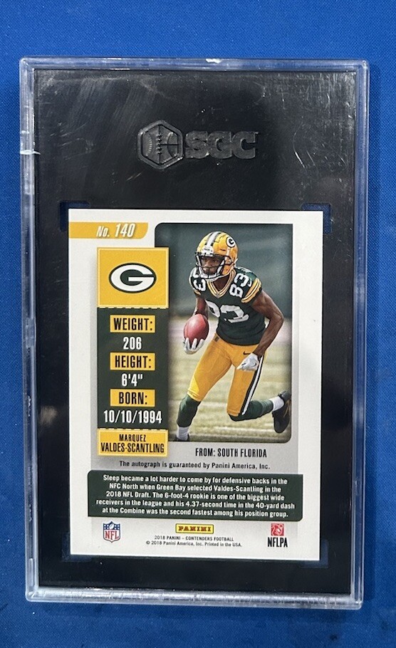 2018 Panini Contenders - Rookie Ticket RPS Marquez Valdes