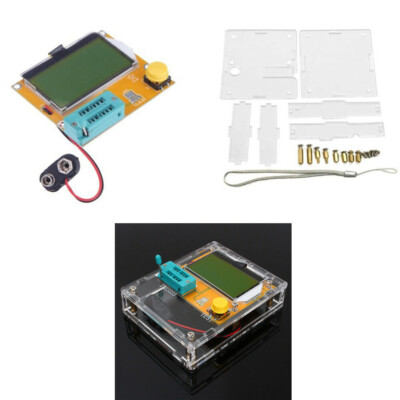 LCR-T4 Mega328 Transistor Tester Diode Triode Capacitance ESR Meter MOS Portable