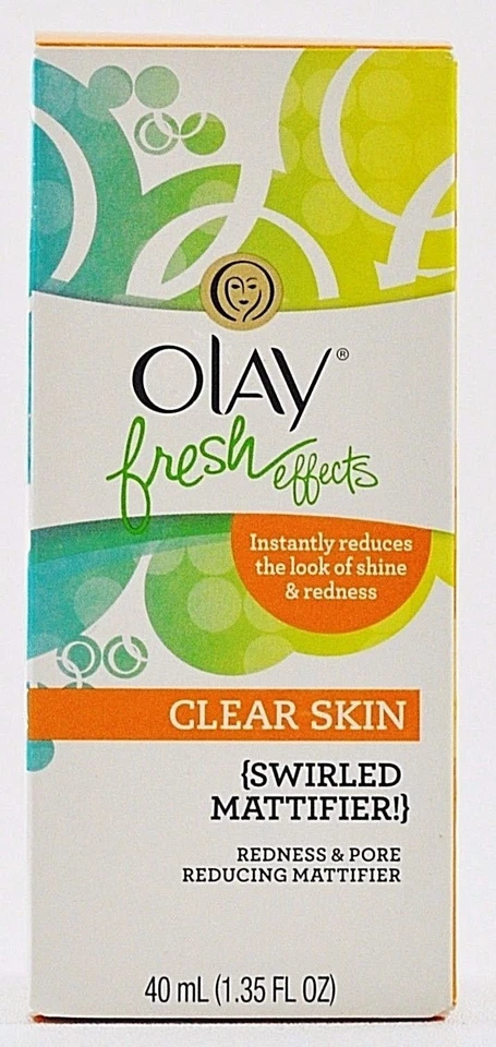 1 Olay - Matificante Remolinado Piel Transparente Efectos Frescos 1.35 Oz.  Foto 3 de 3