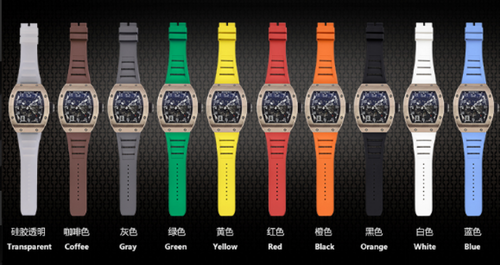 New Vagenari 19mm Watch Rubber Strap 