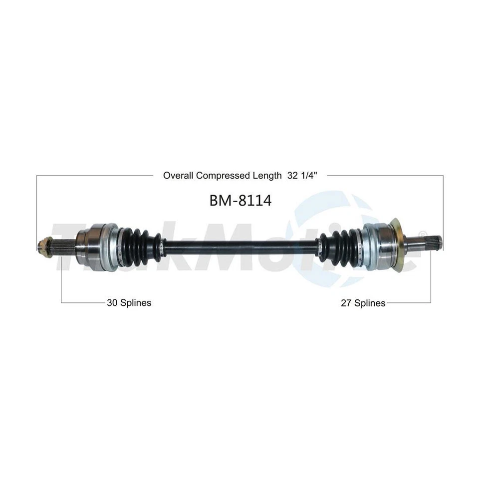 Junta CV eje trasero izquierdo TrakMotive 1 para BMW X5 2007-2018 Foto 2 de 3