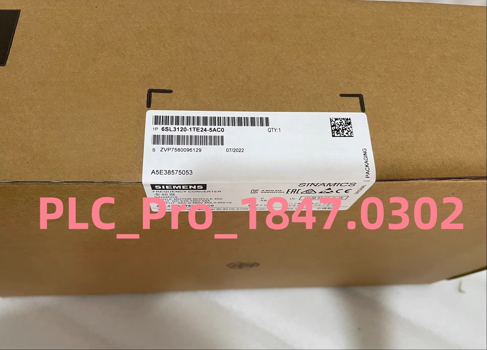 1PC Brand New Siemens 6SL3120-1TE24-5AC0 Single Motor-Module Warranty 12 months~