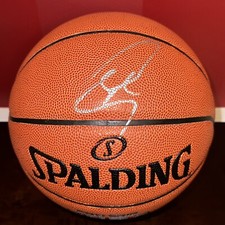 STEPHEN CURRY Signed Autograph NBA Basketball Ball GSW Warriors MVP *FREE SHIP