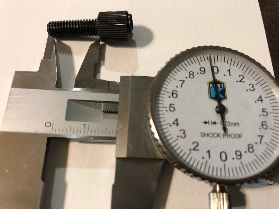 Par de Ajustadores de Barril de Freno de Bicicleta Dia Compe 6MM XCM Foto 3 de 4