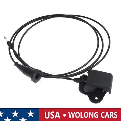 Front Hood Latch Lock Release Wire Cable with Handle for 09-14