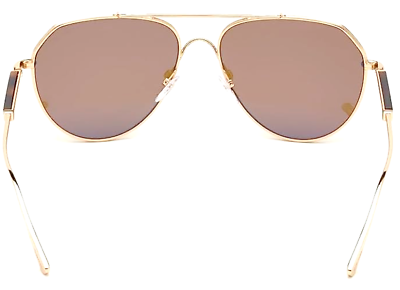 New TOM FORD Andes Sunglasses TF 670 28E 61-16 Gold Titanium