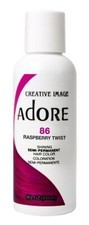 BL Adore Semi-Permanent Haircolor 086 Raspberry Twist 4oz X 3 Counts