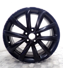 SKODA FABIA MK3 16" BLACK ALLOY WHEEL RIM 5JA601025AE (R2-F)