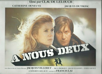 Synopsis A nous deux C Deneuve J Dutronc 2019/98 | eBay