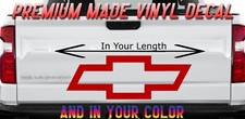 Chevy Bowtie Decal - Choose Color And Size 1.5 Thru 10 Inch Sticker Chevrolet