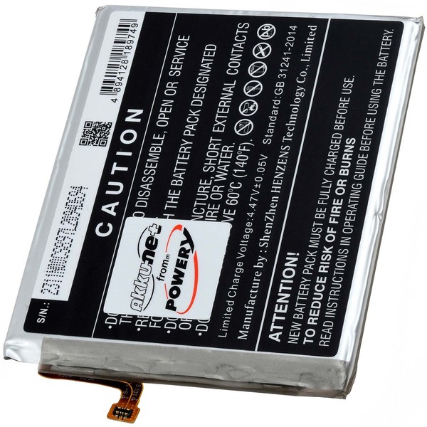 Akku FüR Handy, Smartphone Samsung SM-A346N 3,88V 4900Mah/19Wh Li-Polymer Schwar-image