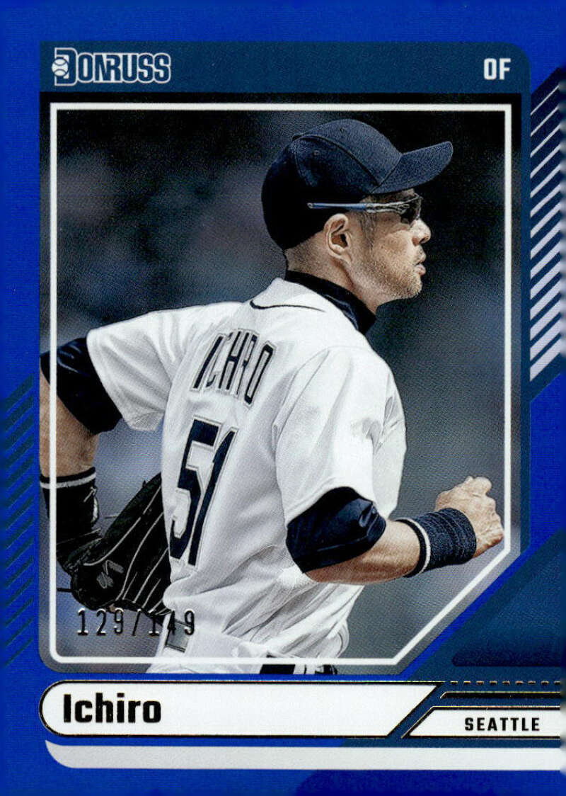 ICHIRO 2024 Donruss /149 Blue #75 MLB Mariners ID:108897 | eBay