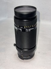Nikon AF Nikkor 75-300mm f/4.5-5.6 Zoom Telephoto Lens From Japan