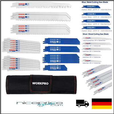 Premium Sägeblatt Set für Holz & Metall & Kunststoff
