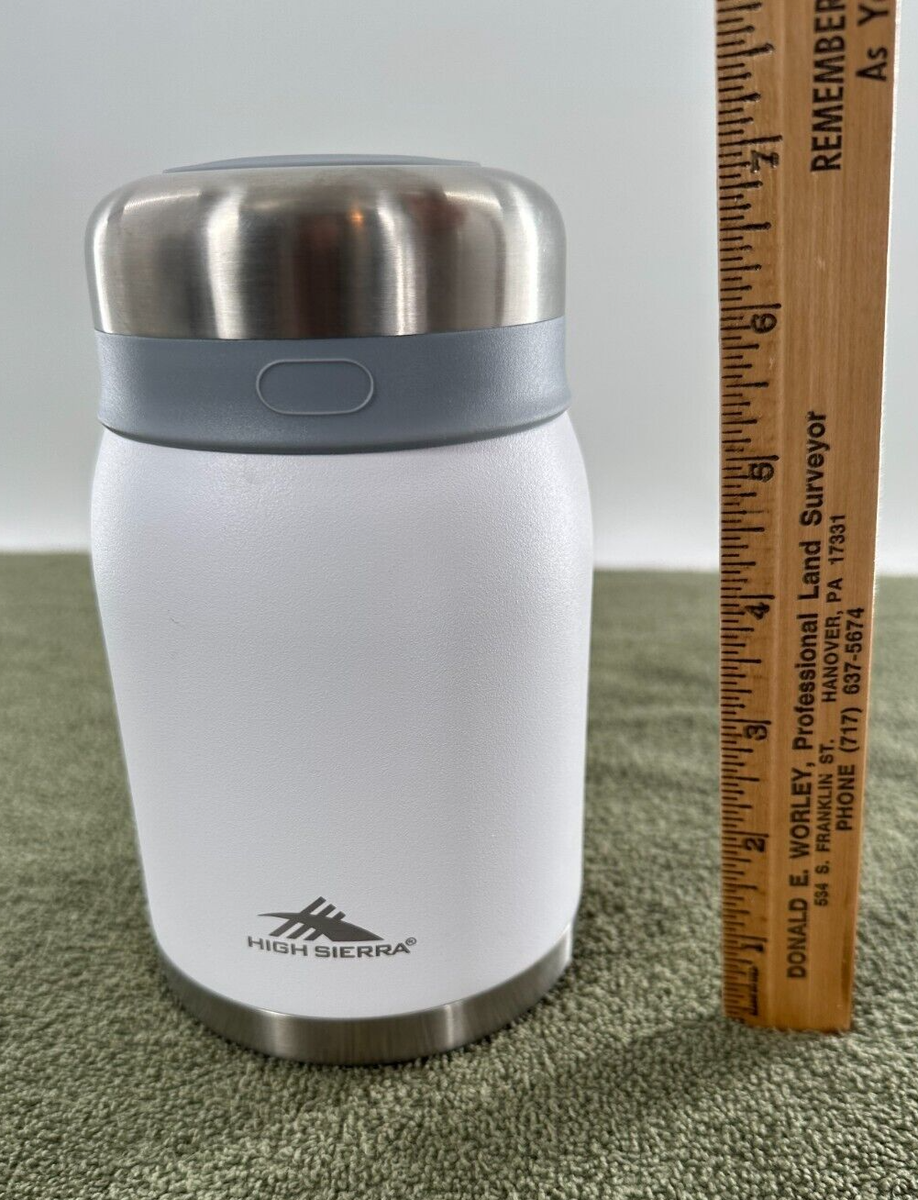 Lurch Stainless Steel Thermal Food Container - Double-Walled Insulated, Metallic Grey, Keeps Food Hot/Cold 12+ Hours - View #11
