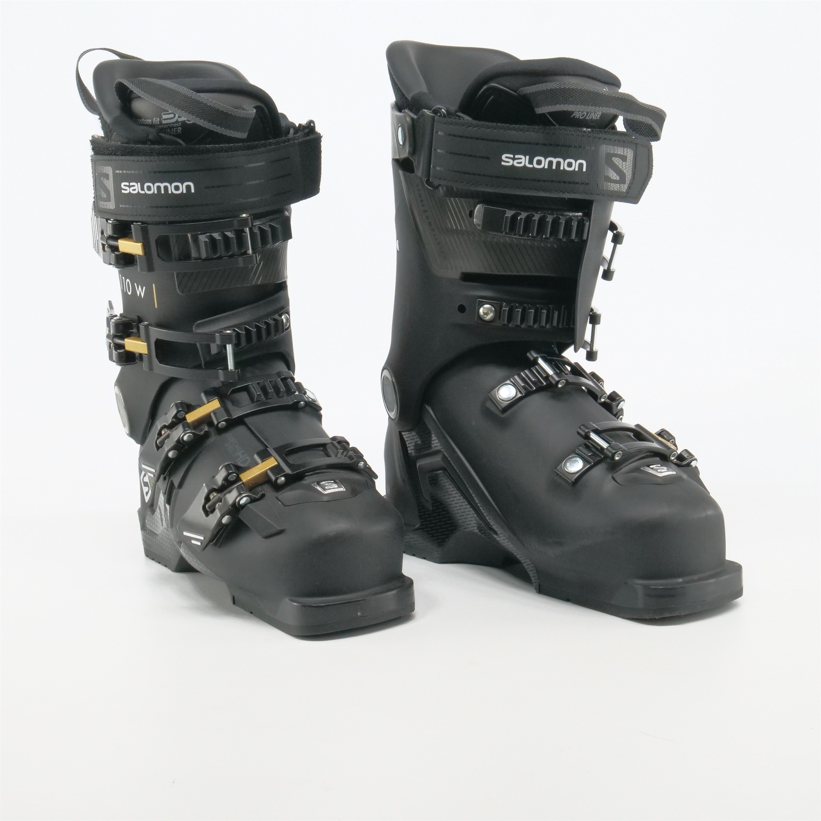 Scarponi da sci Salomon S Max 110 W da donna 4 5 5 US 23 23 5 neri alpini