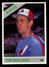 1991 Baseball Cards Magazine *HAND CUT* Repli-Card #27 Tim Wallach