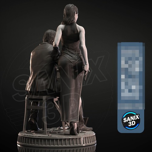 Estatua de bailarina y John Wick kit impreso en 3D sin pintar/sin montar - Imagen 7 de 10