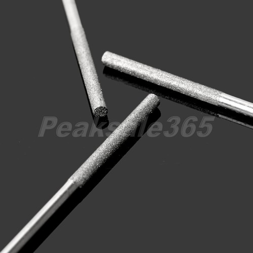 5pcs Diamond Coated Burrs Sharpening Grinding Ceramics Wood Stone Rotary Tool - Picture 8 of 12