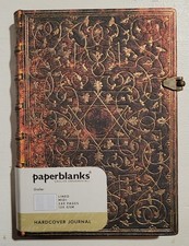 Paper Blanks Grolier Midi Lined Hardcover Journal 240pg, 120GSM New Mint