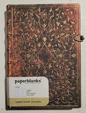 Paper Blanks Grolier Midi Lined Hardcover Journal 240pg, 120GSM New Mint