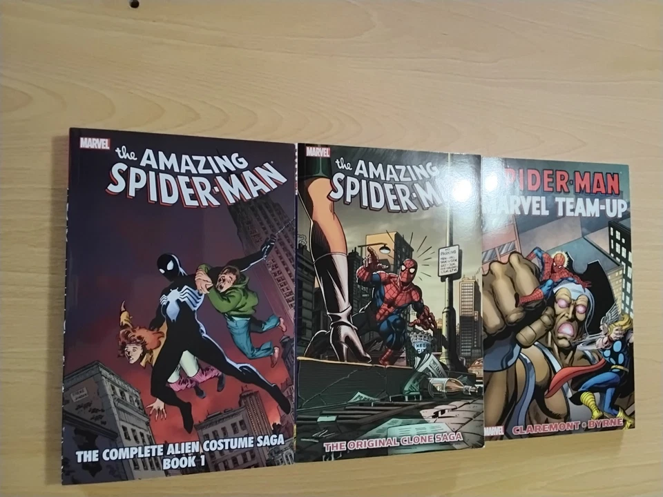 Spider-Man Complete Alien Costume Saga/Spider-Man Marvel Team-Up Claremont TPB - Image 3 of 4