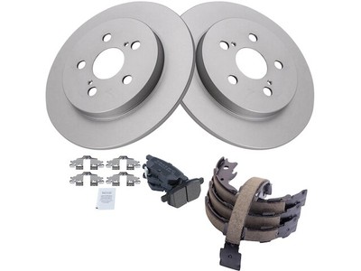 83MQ99Q Rear Brake Pad Rotor and Parking Brake Kit Fits 2009-2013 ...