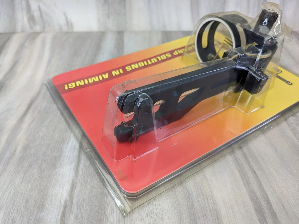 "Mira de arco Sword Acu-Site Apex Twilight Hunter .019"" fibra óptica 4 pines T6061 aluminio" Foto 4 de 4