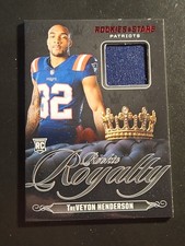 2025 Panini Rookies & Stars - Rookie Royalty TreVeyon Henderson #RR-THN RC