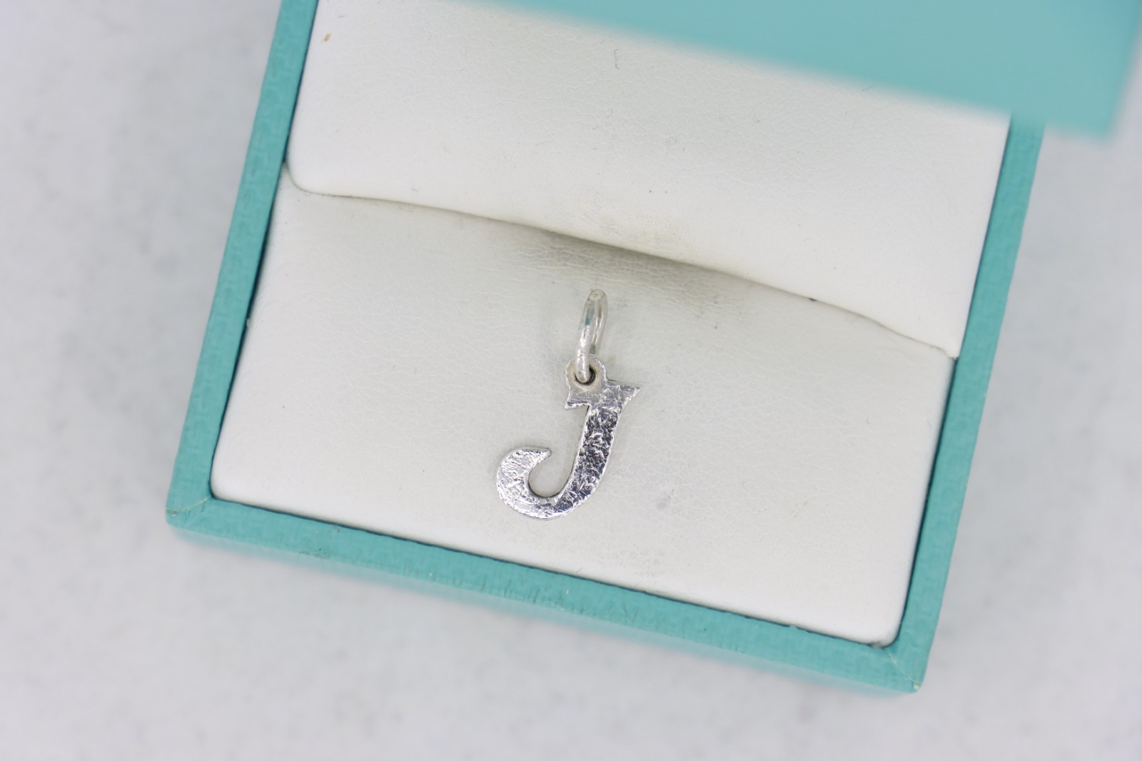 Sterling Silver James Avery large Initial Script … - image 3