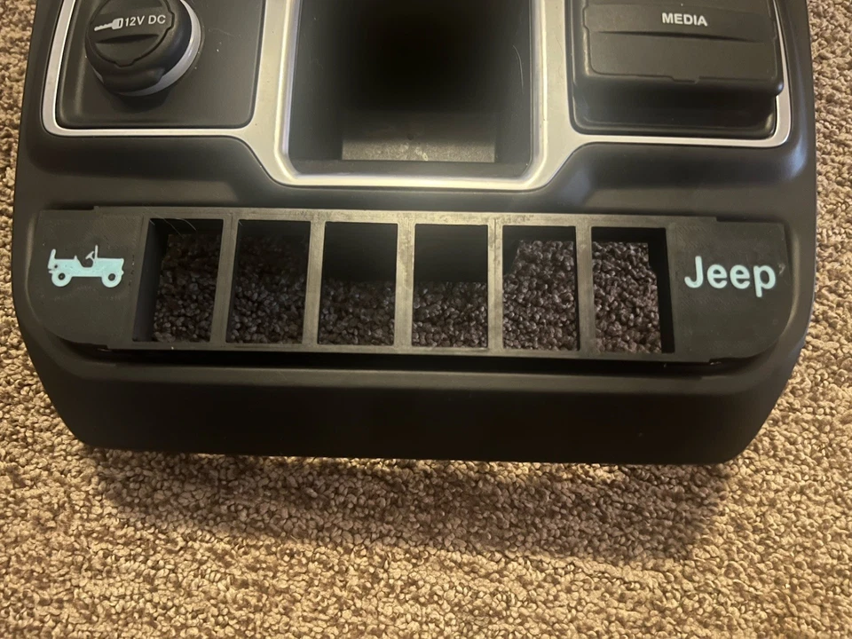 2018-2025 Jeep Wrangler JL Gladiator JT trim rocker light Switch plate panel - Image 3 of 4