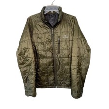 LL Bean Mens Primaloft Packaway Jacket Olive ...