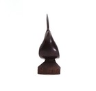Carved Ironwood Bird Quail Statue Figurine Polished Mexican Folk Art 6.5" H SBS2 — photo 3