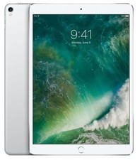 Apple iPad Pro 10.5" 2017 A1709 Unlocked 64GB Silver Very Good